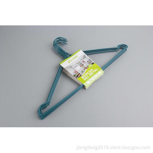Green Metal Wire Hanger